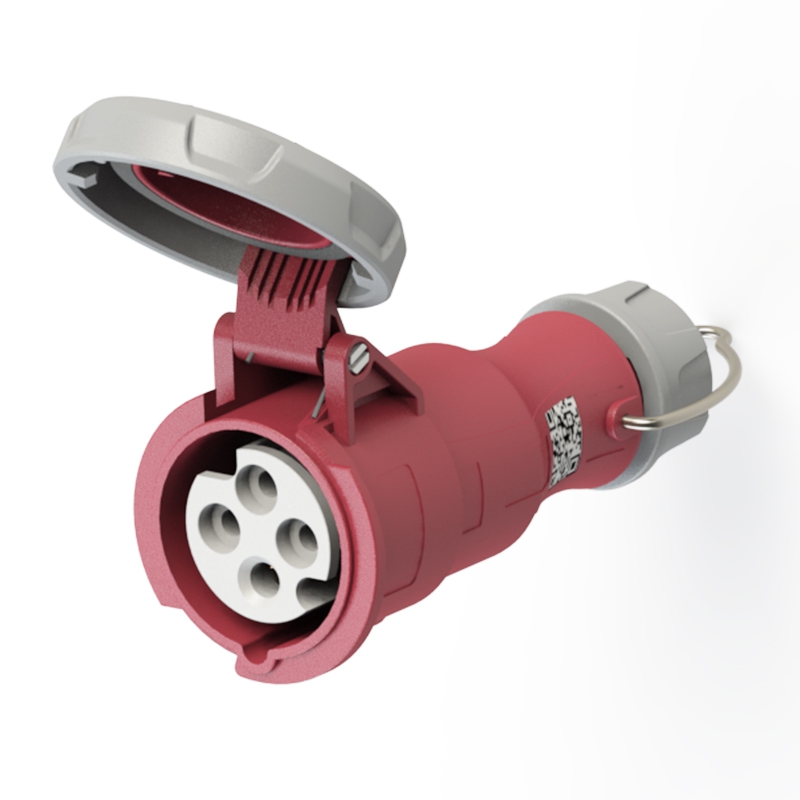 New-European-standard-socket-5P-32A-industrial-connector